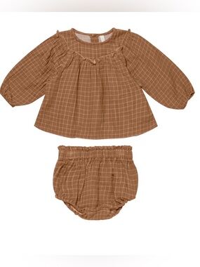 Quincy Mae Ruffle Top & Bloomers Set
